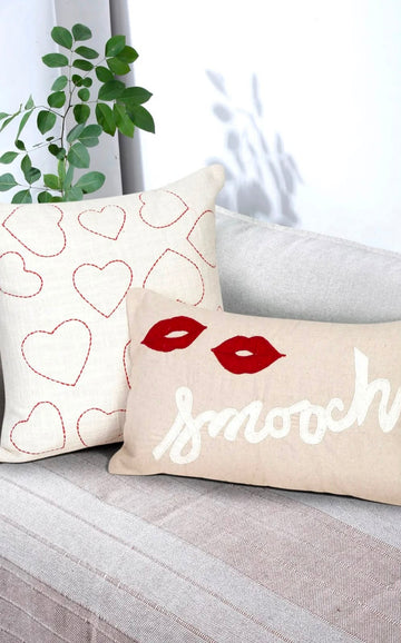 Bellina Heart Cushion Cover