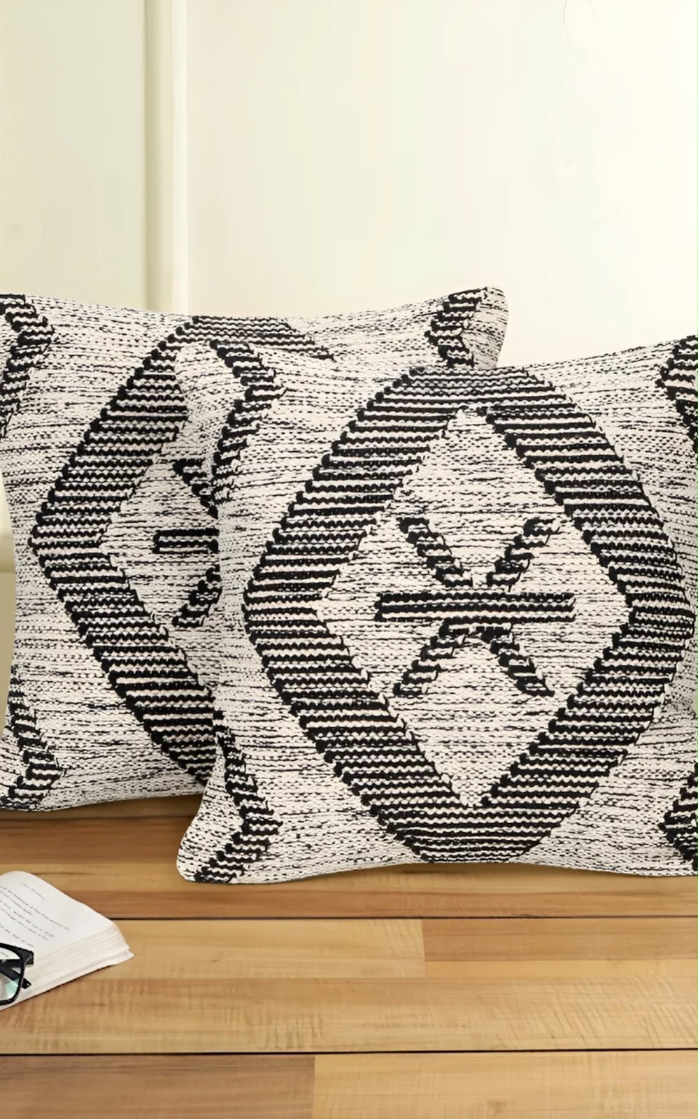 Noir Haven Cushion Cover