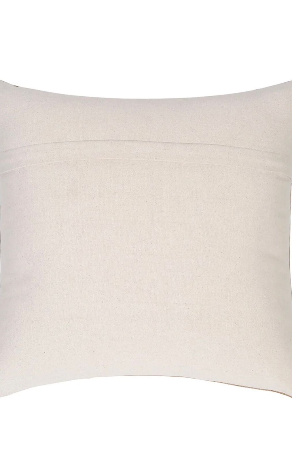 Ivory Crest Cushion Cover