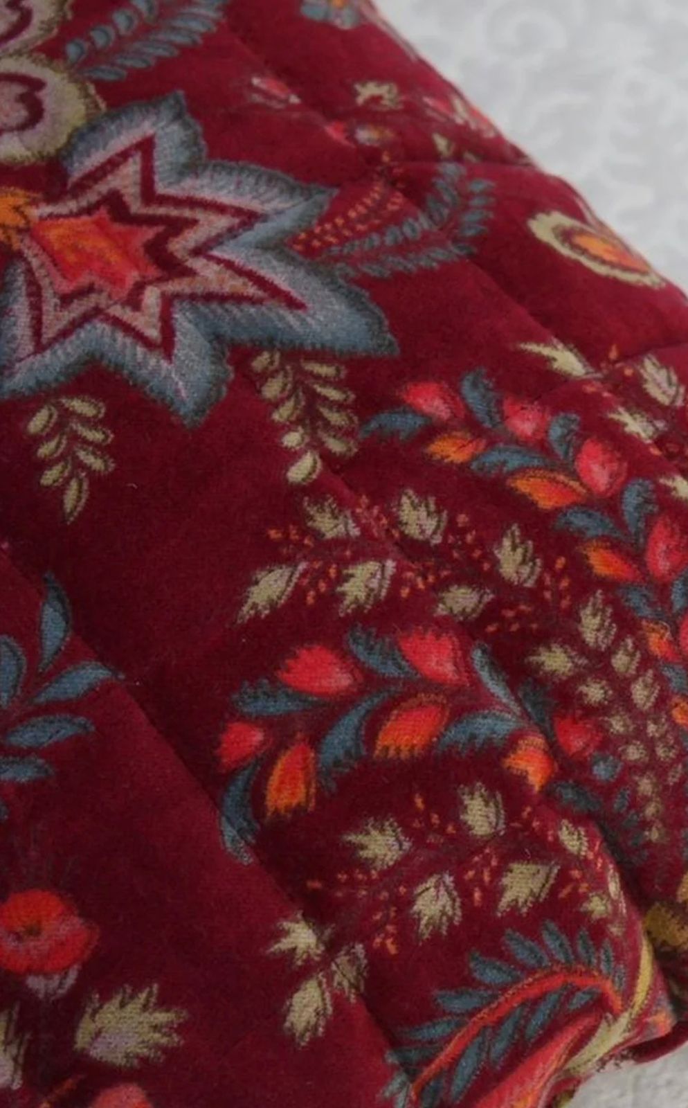 Bordeaux Bloom Cushion Cover Set