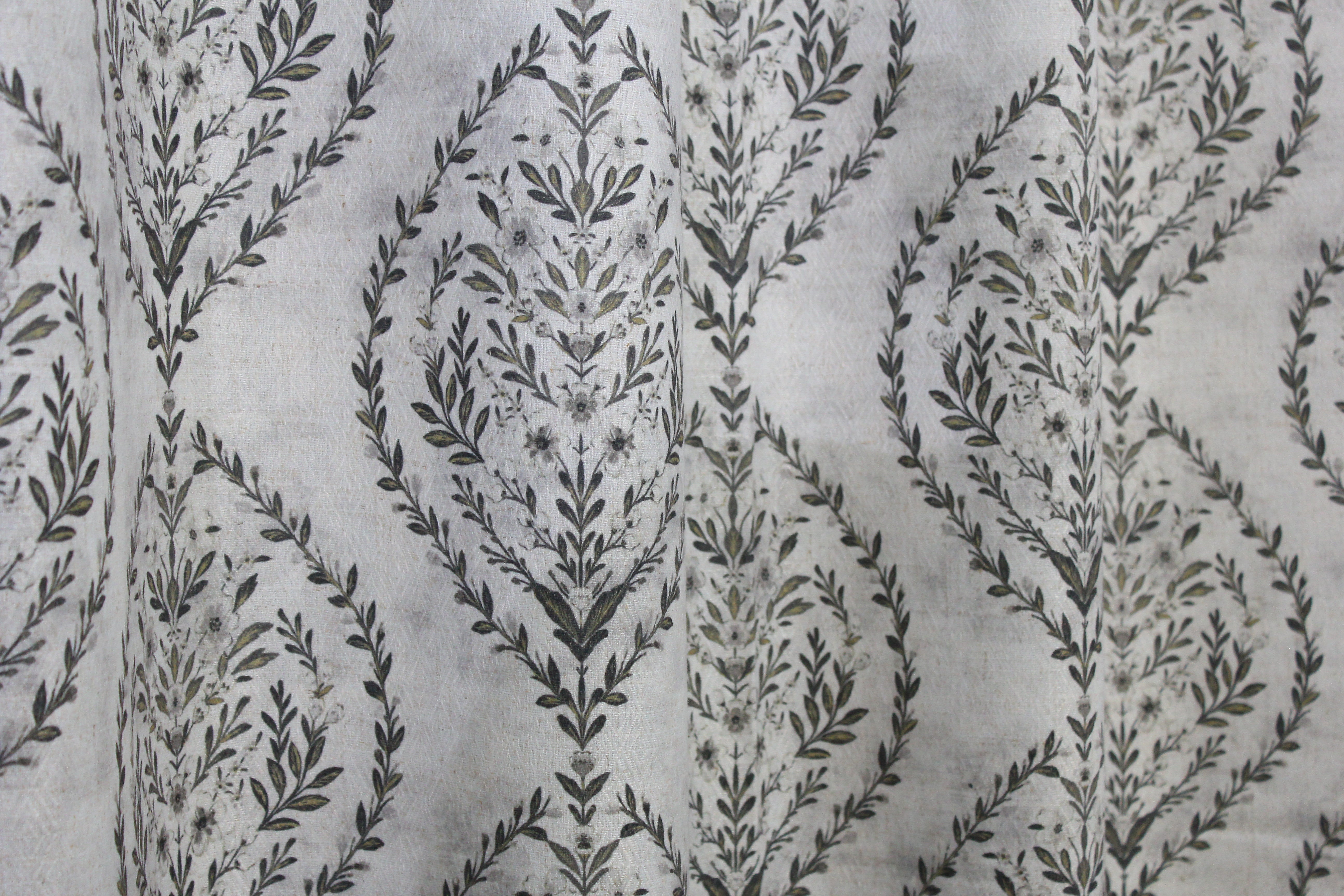 Sylvara Vine Linen Blend Curtain