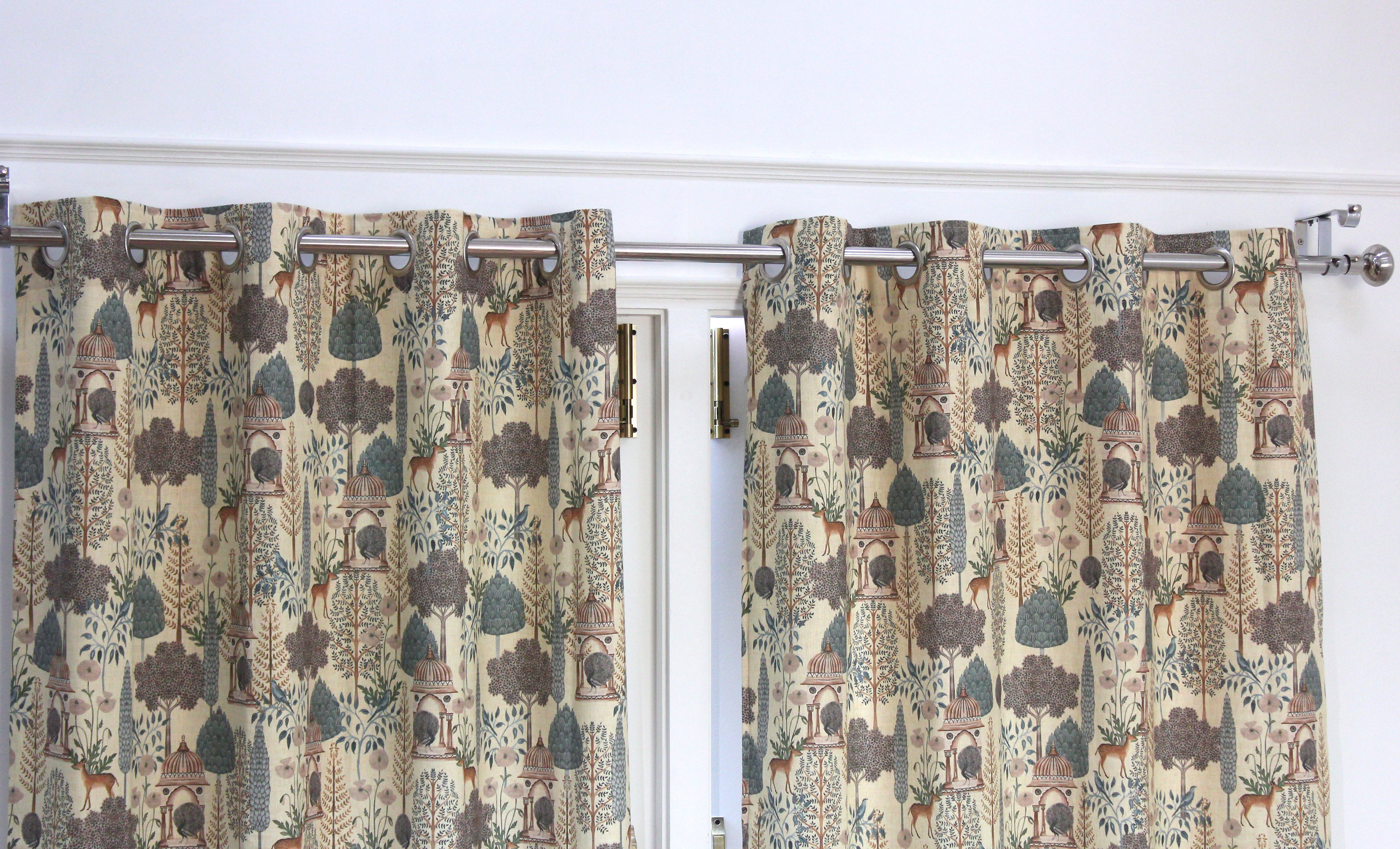 Asterra Scenic Linen Blend Curtain