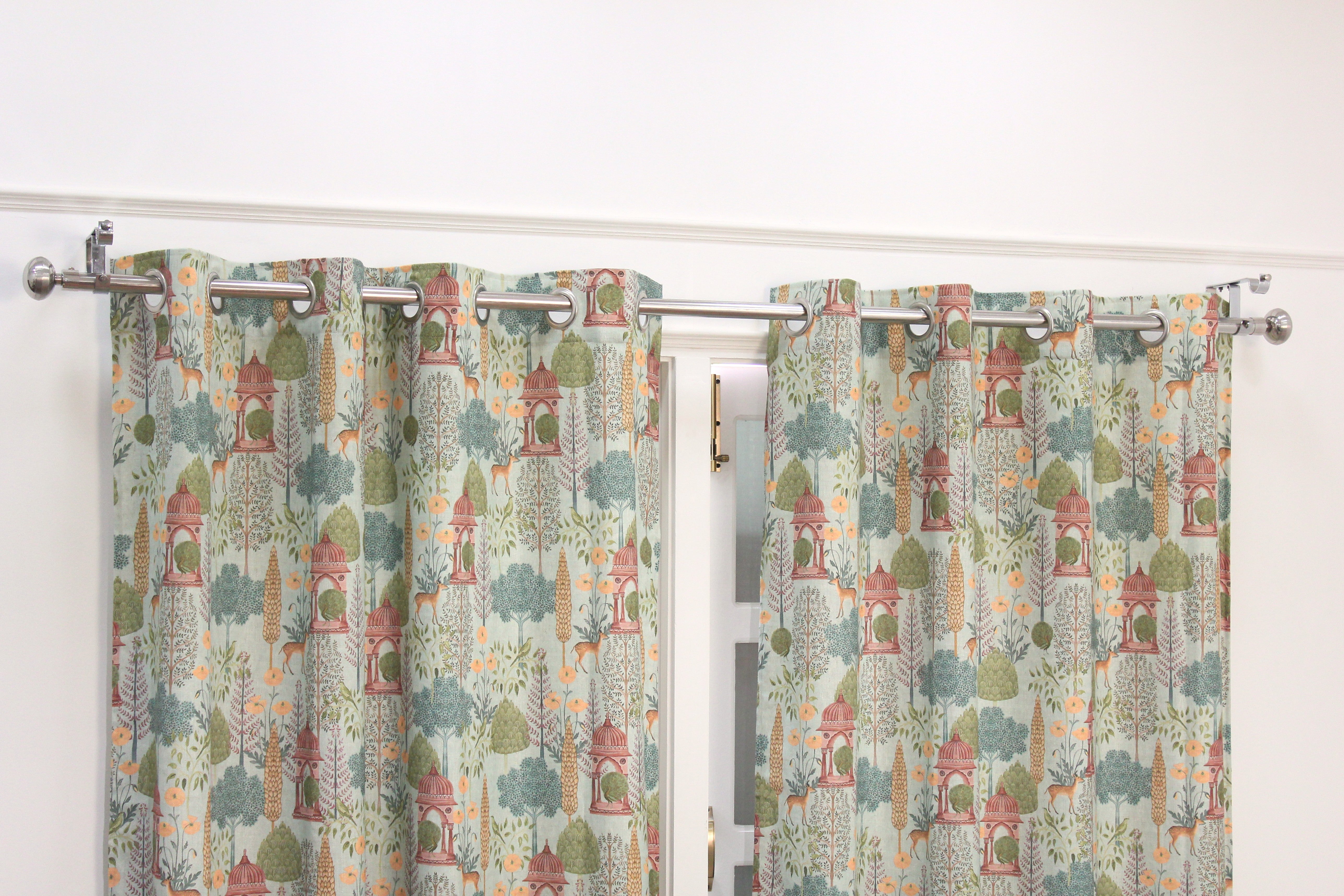 Jardinelle Scenic Linen Blend Curtain