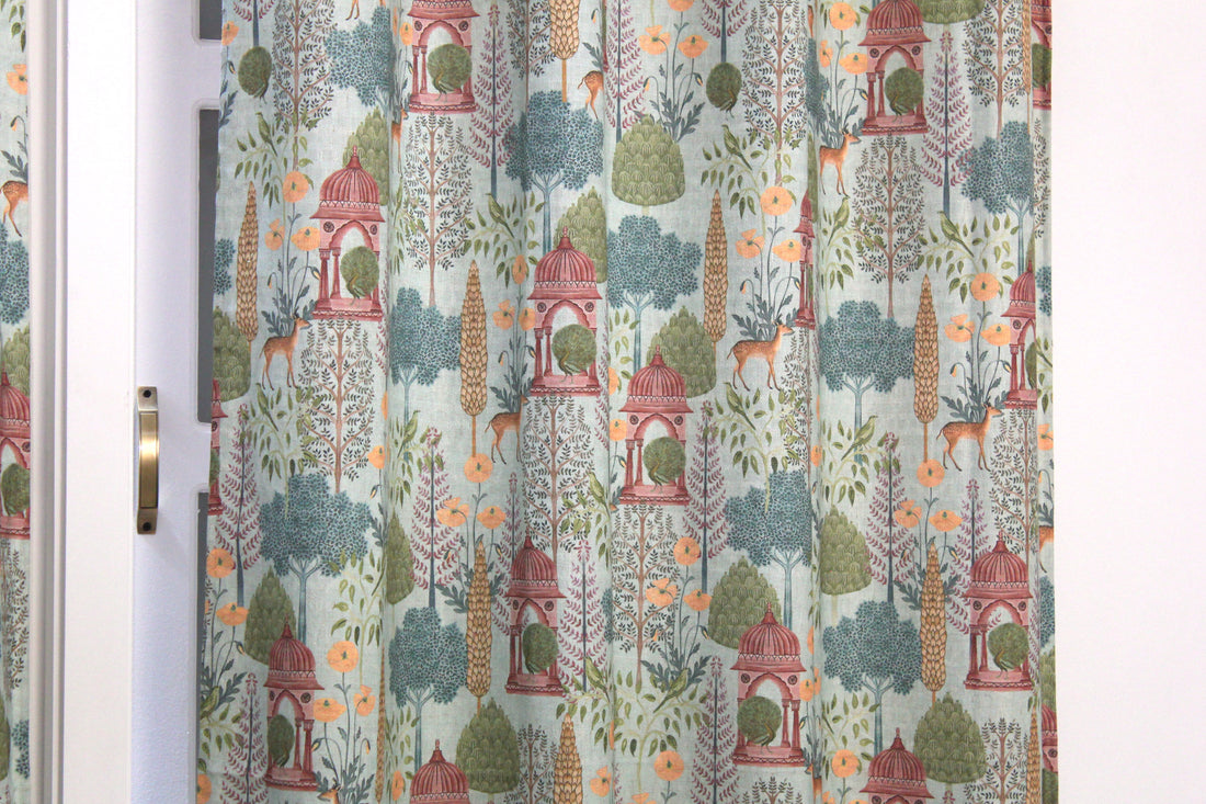 Jardinelle Scenic Linen Blend Curtain