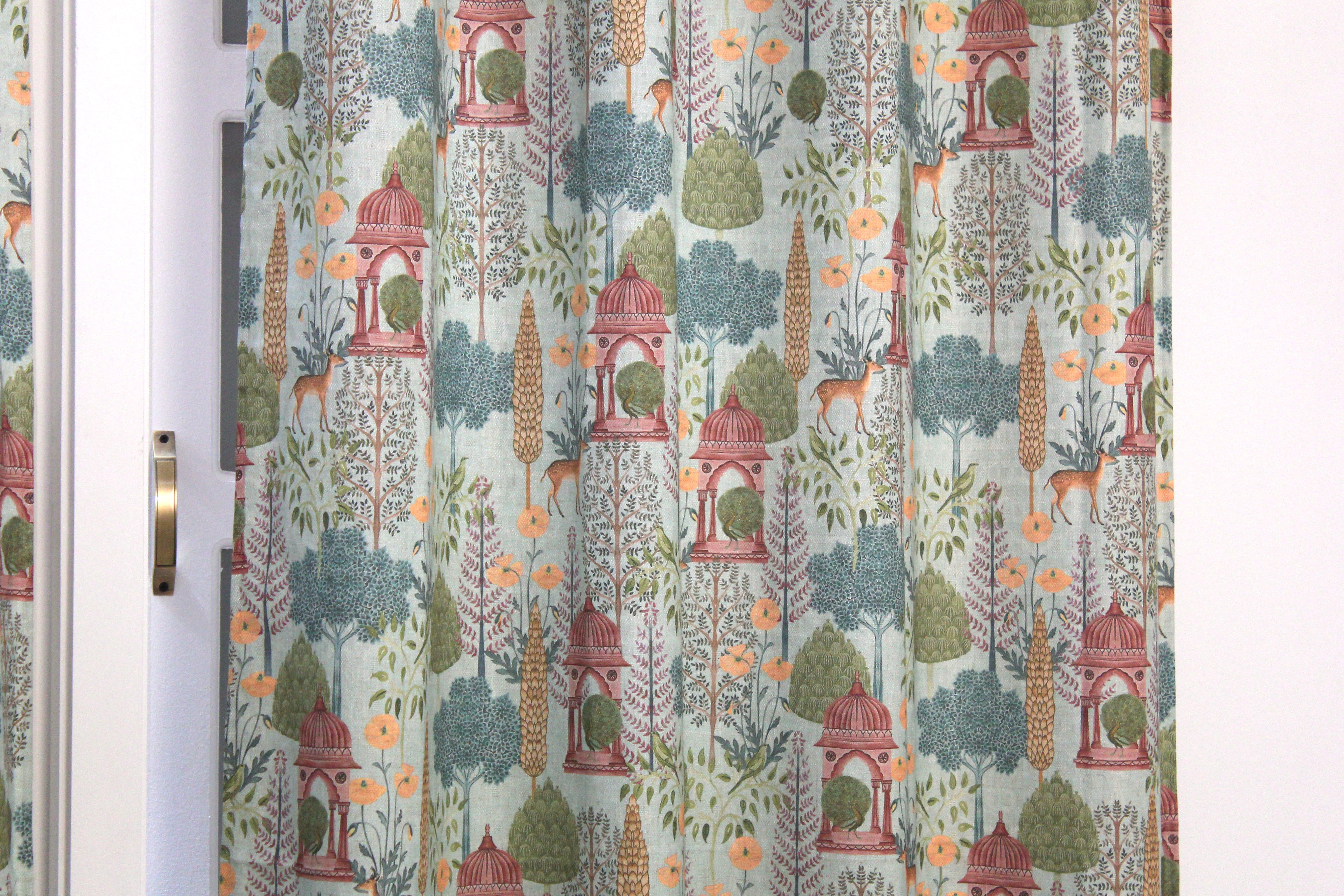 Jardinelle Scenic Linen Blend Curtain