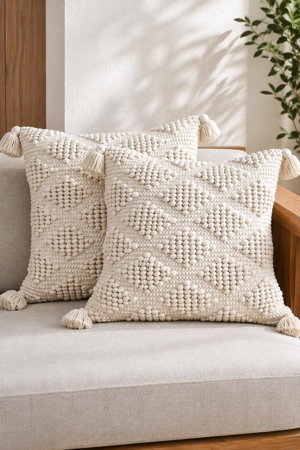 Cloud Tuft Cushion Cover – Set of 2