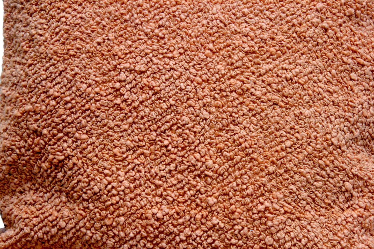 Rust hand woven  pillow cover