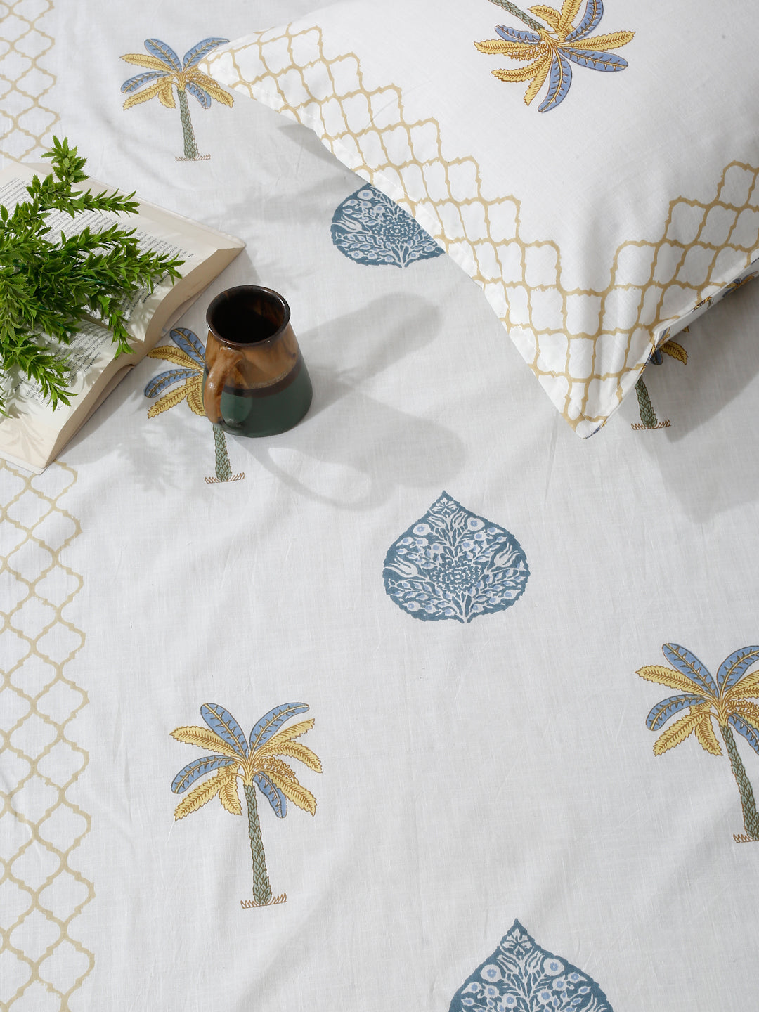 Palmora Printed Bedsheet