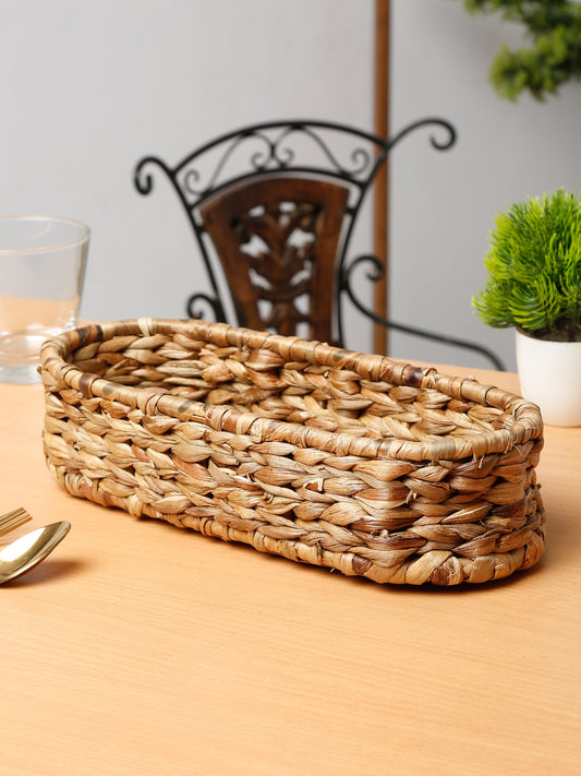 Seagrass Basket Weave Bread Basket