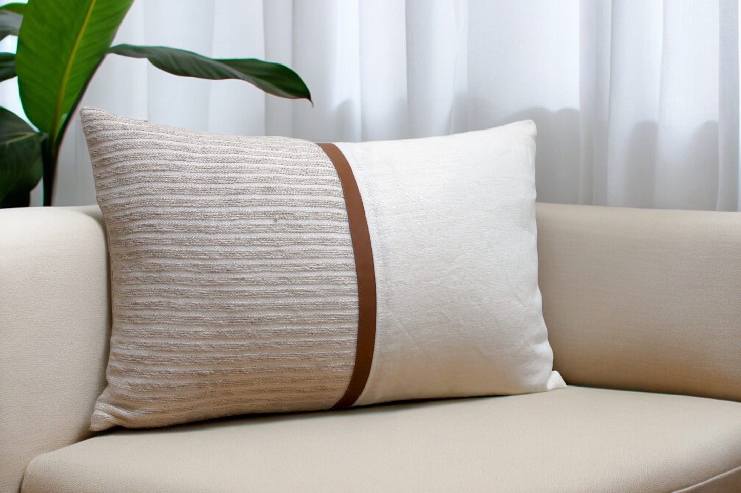 16X24 Linen pillow cover