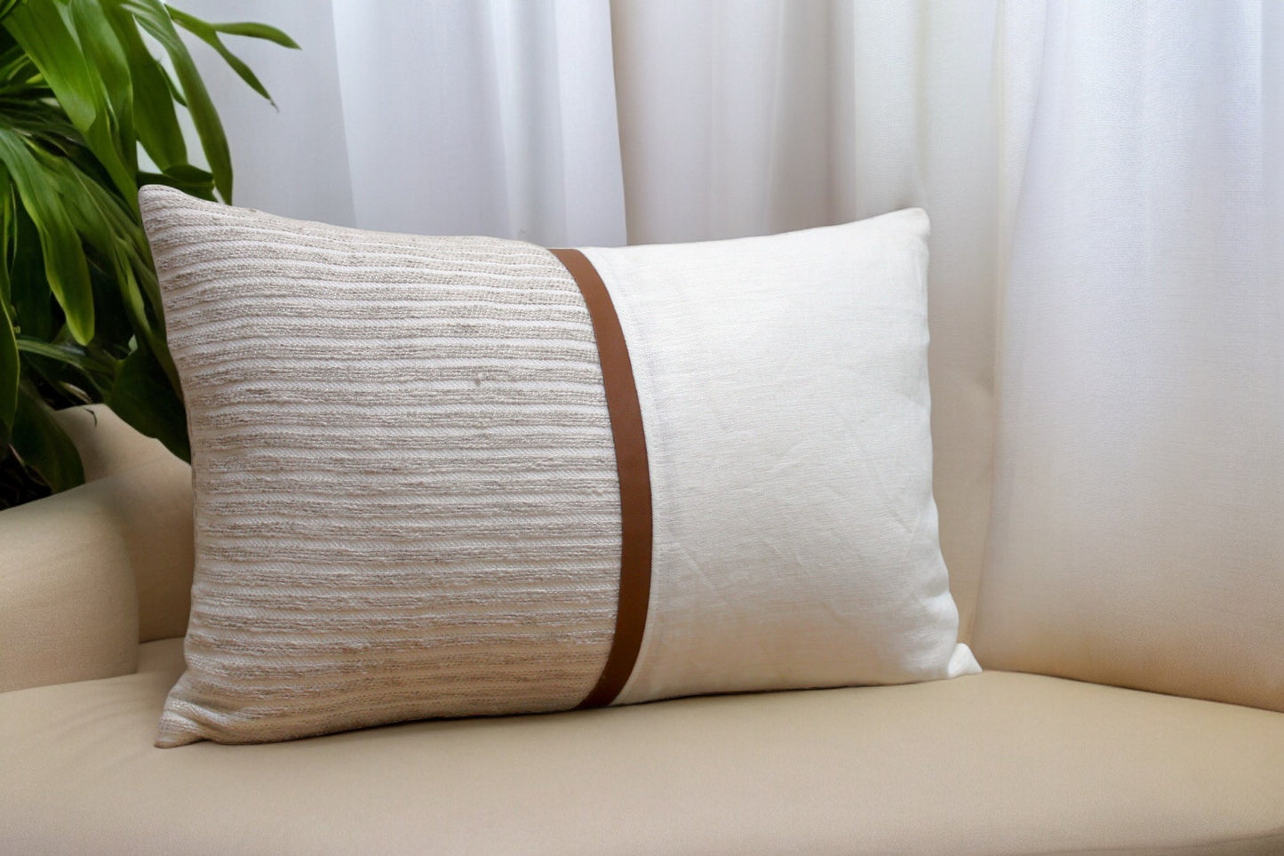 16X24 Linen pillow cover