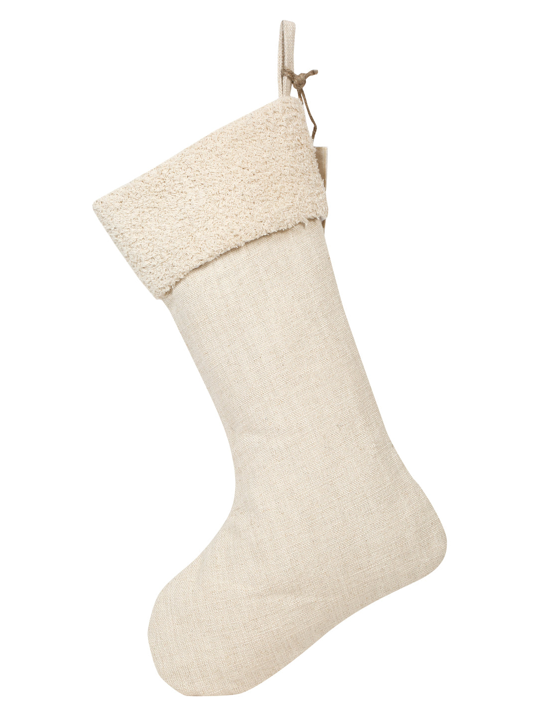 Handwoven decorative stocking