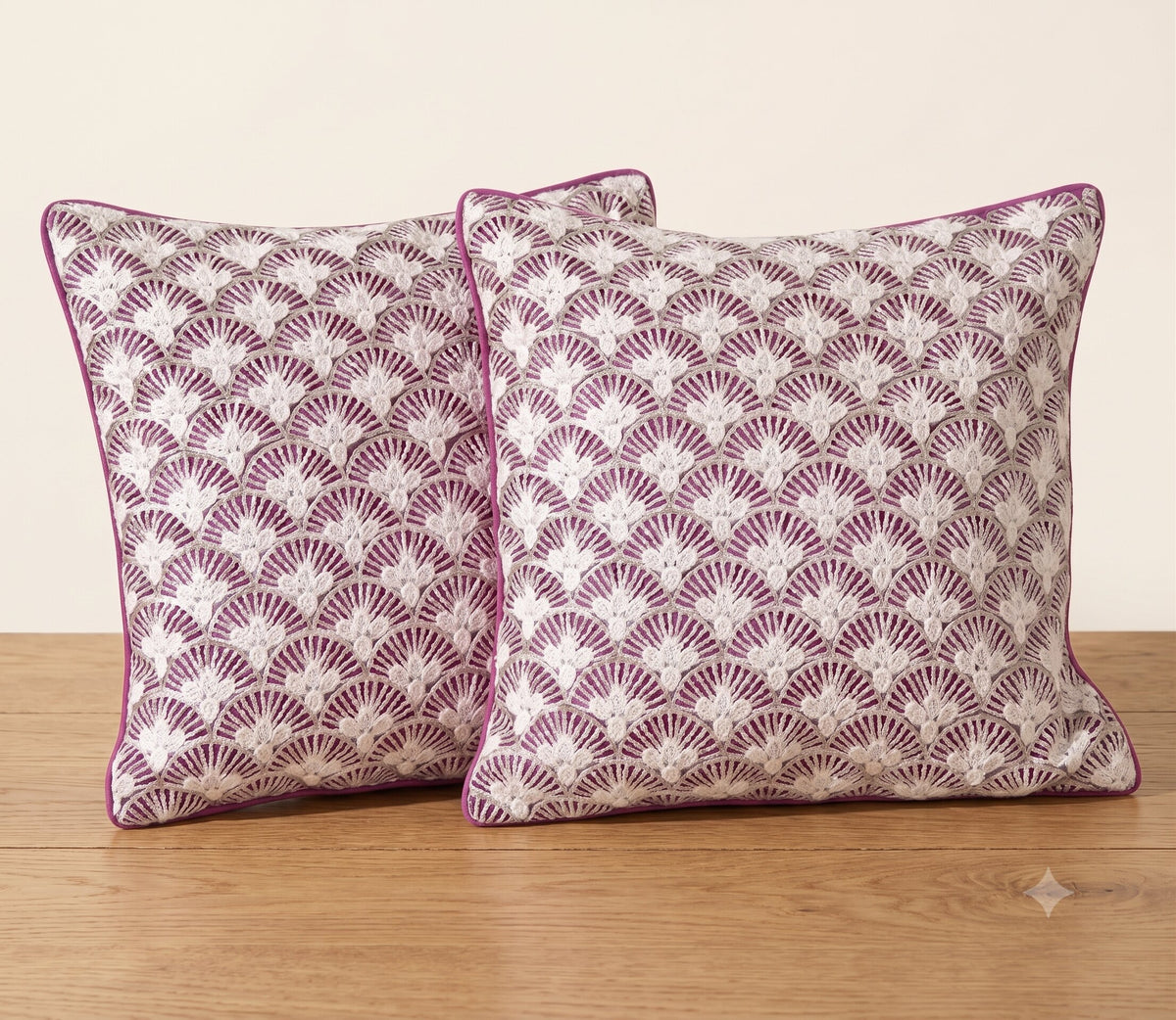 Harbour Orchid Cushion Cover - Set of 2