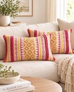 Fuchsia Nomad Cushion Cover – Set of 2