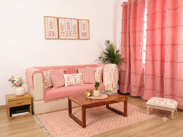 Rosewood Retreat Living Room Setup