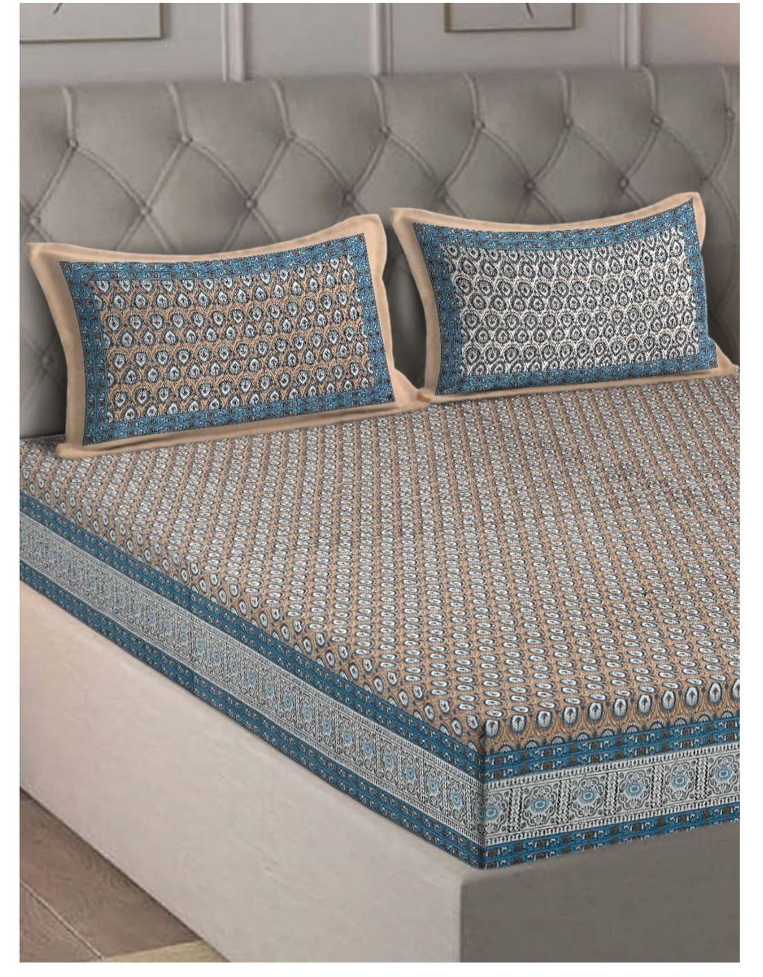 Brindle Bloom King Bedsheet