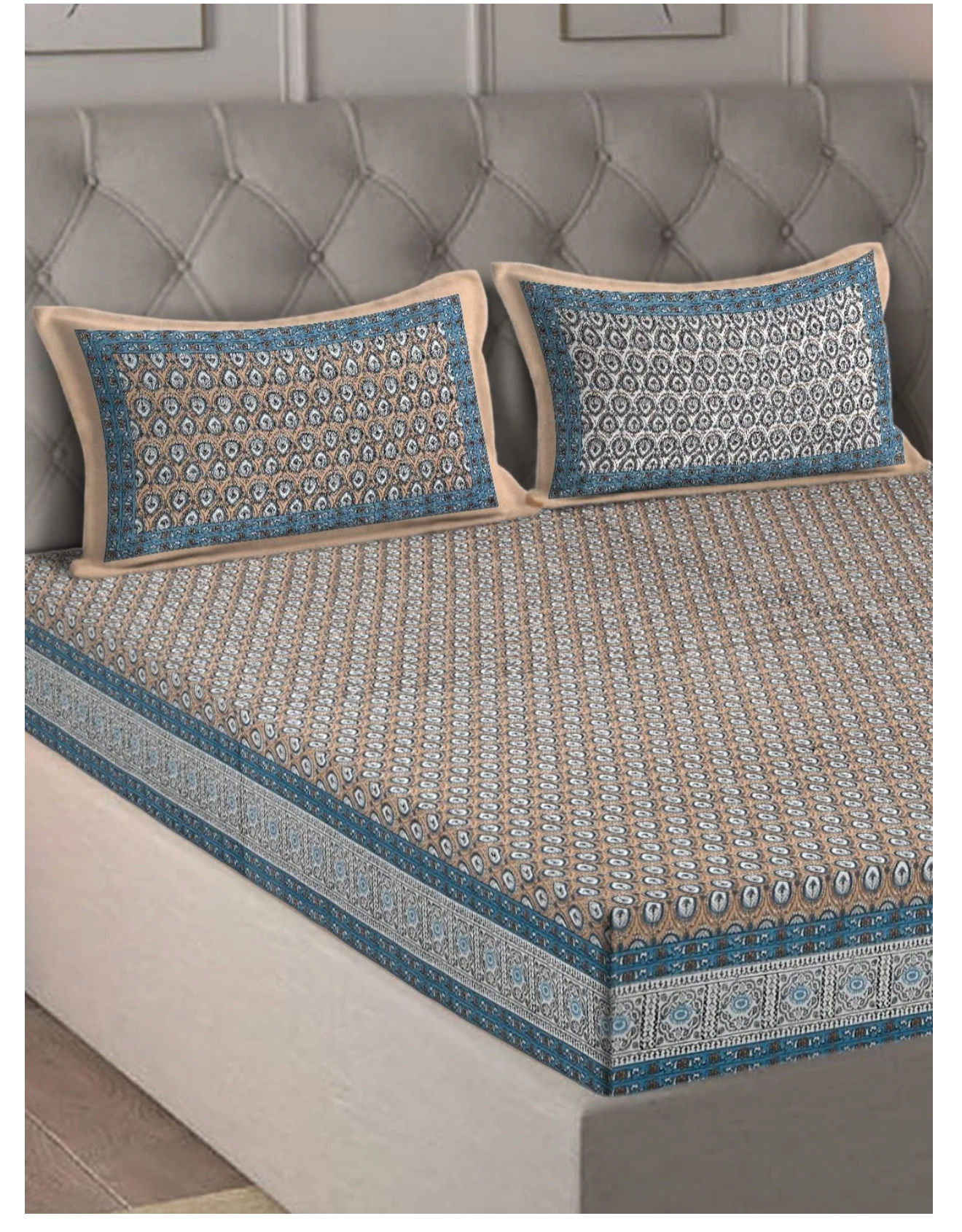 Brindle Bloom King Bedsheet