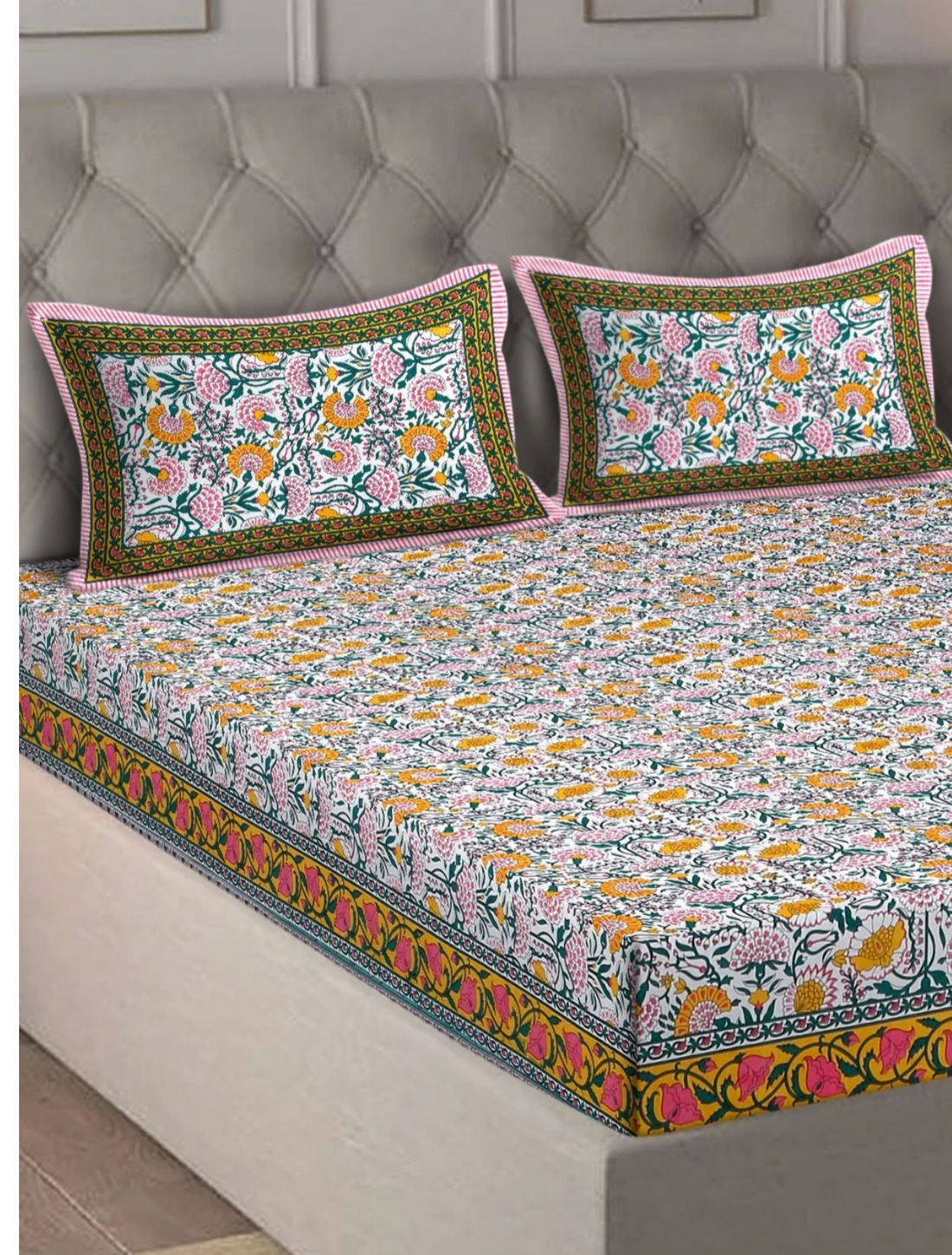 Alba Blossom King Bedsheet