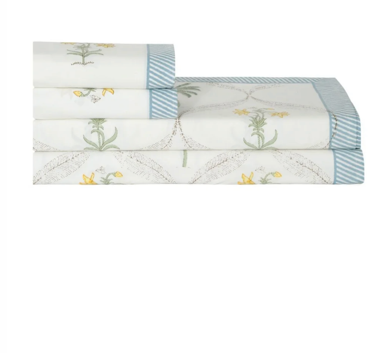 Eirene Floral Bedsheet