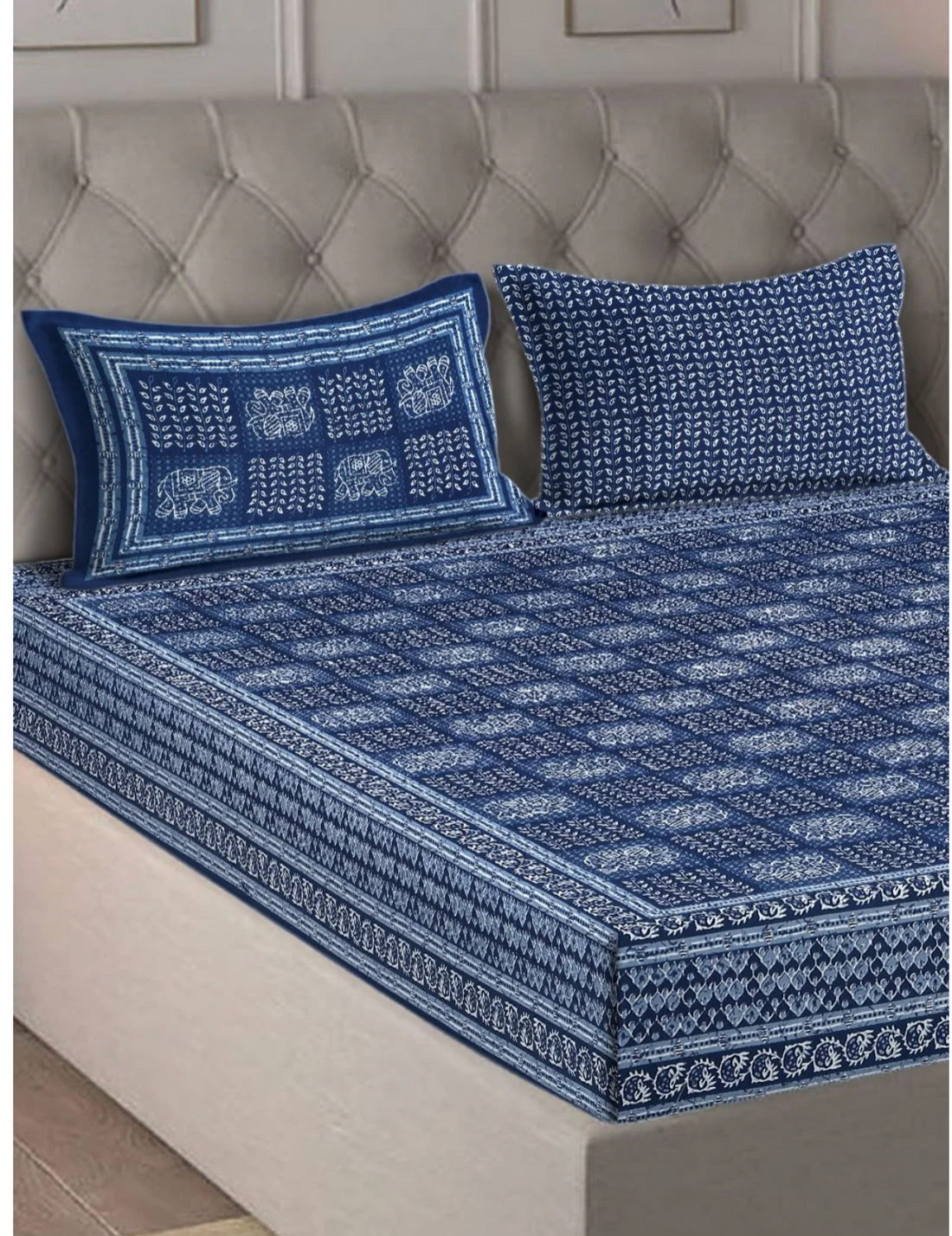 Arcadia Blue Bedsheet
