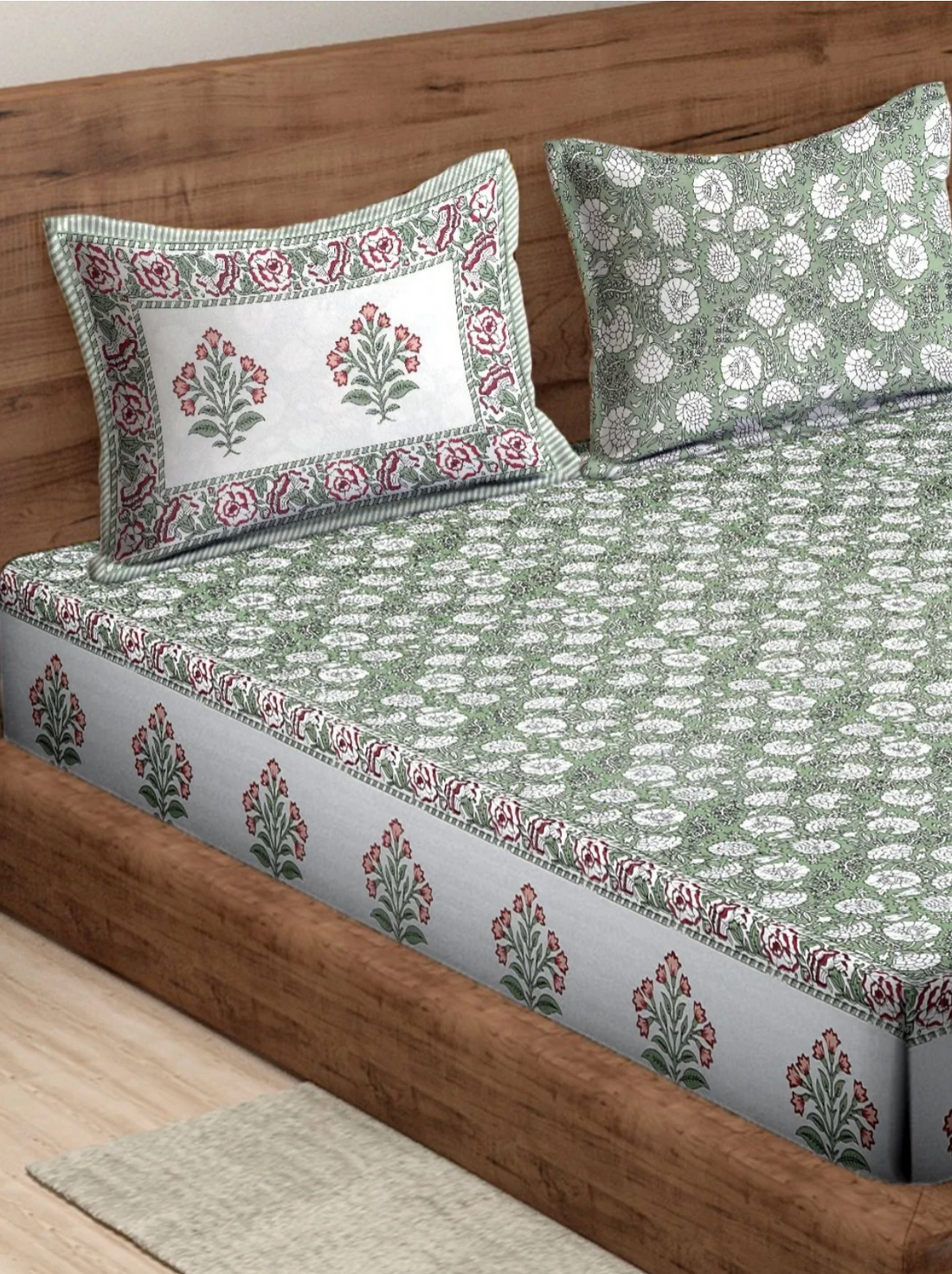 Moonbloom Cotton Bedsheet