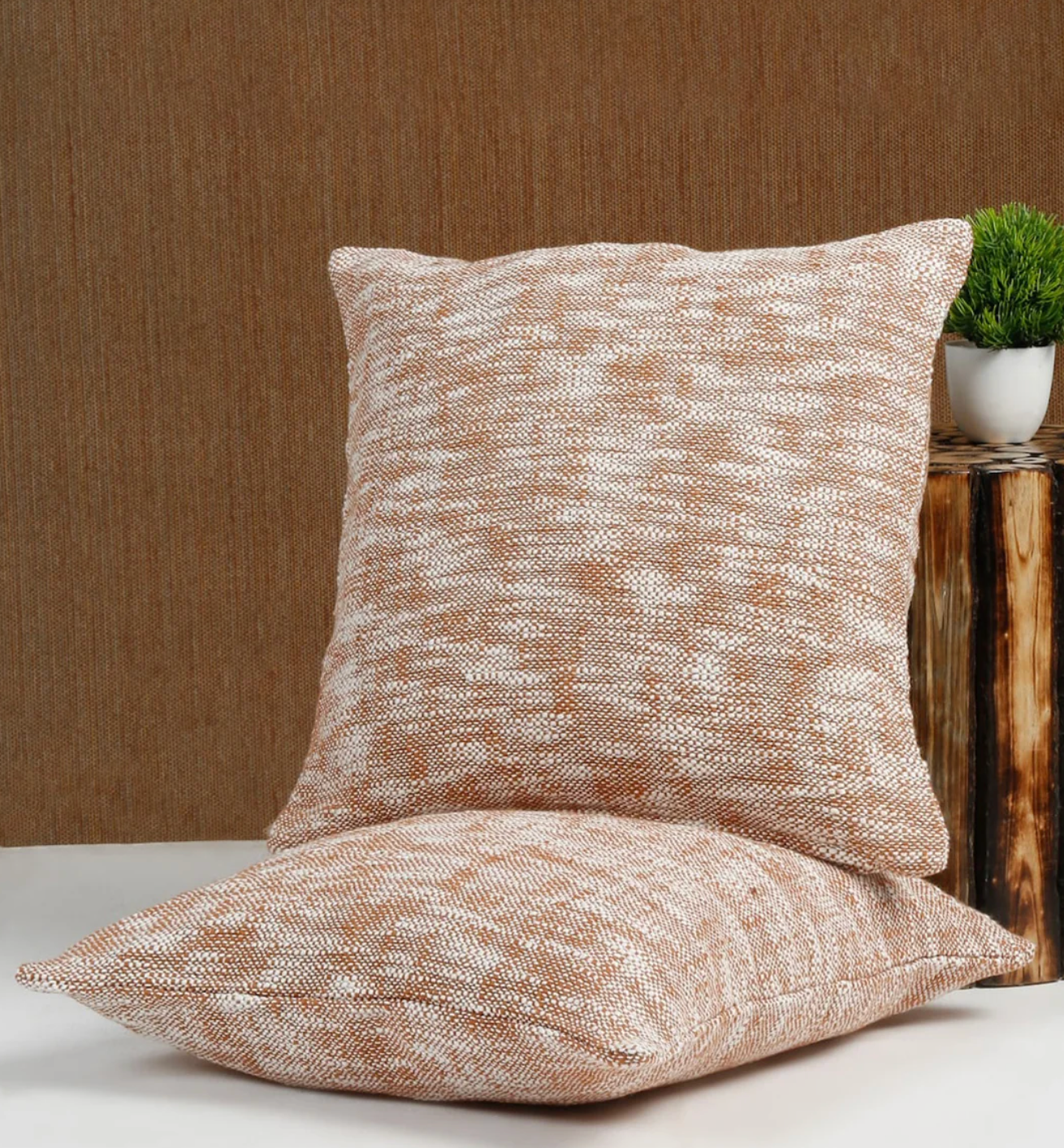 Terracotta Muse Cushion Cover