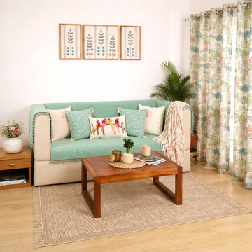 Serene Mist Living Room Setup