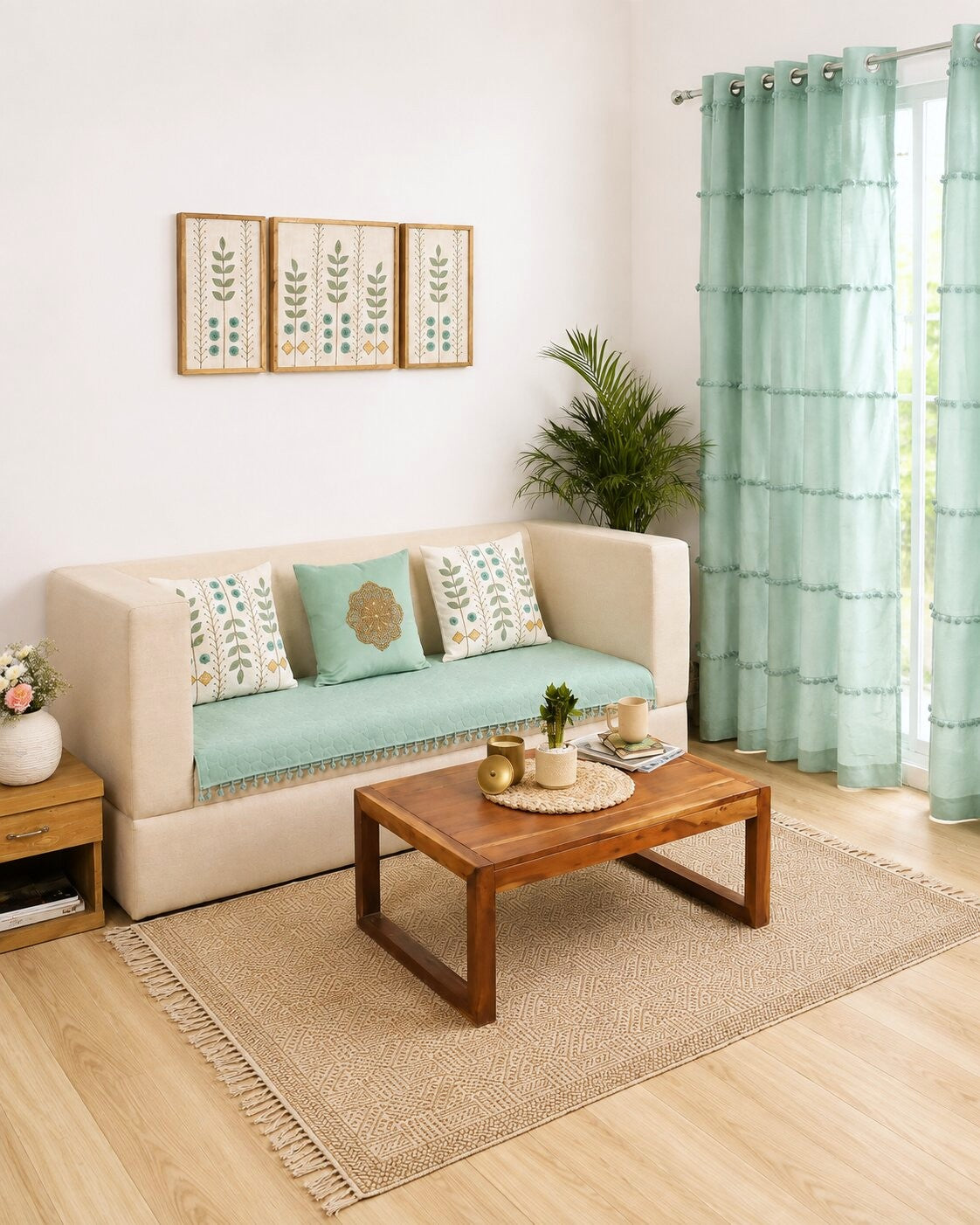 Tranquil Tide Living Room Setup