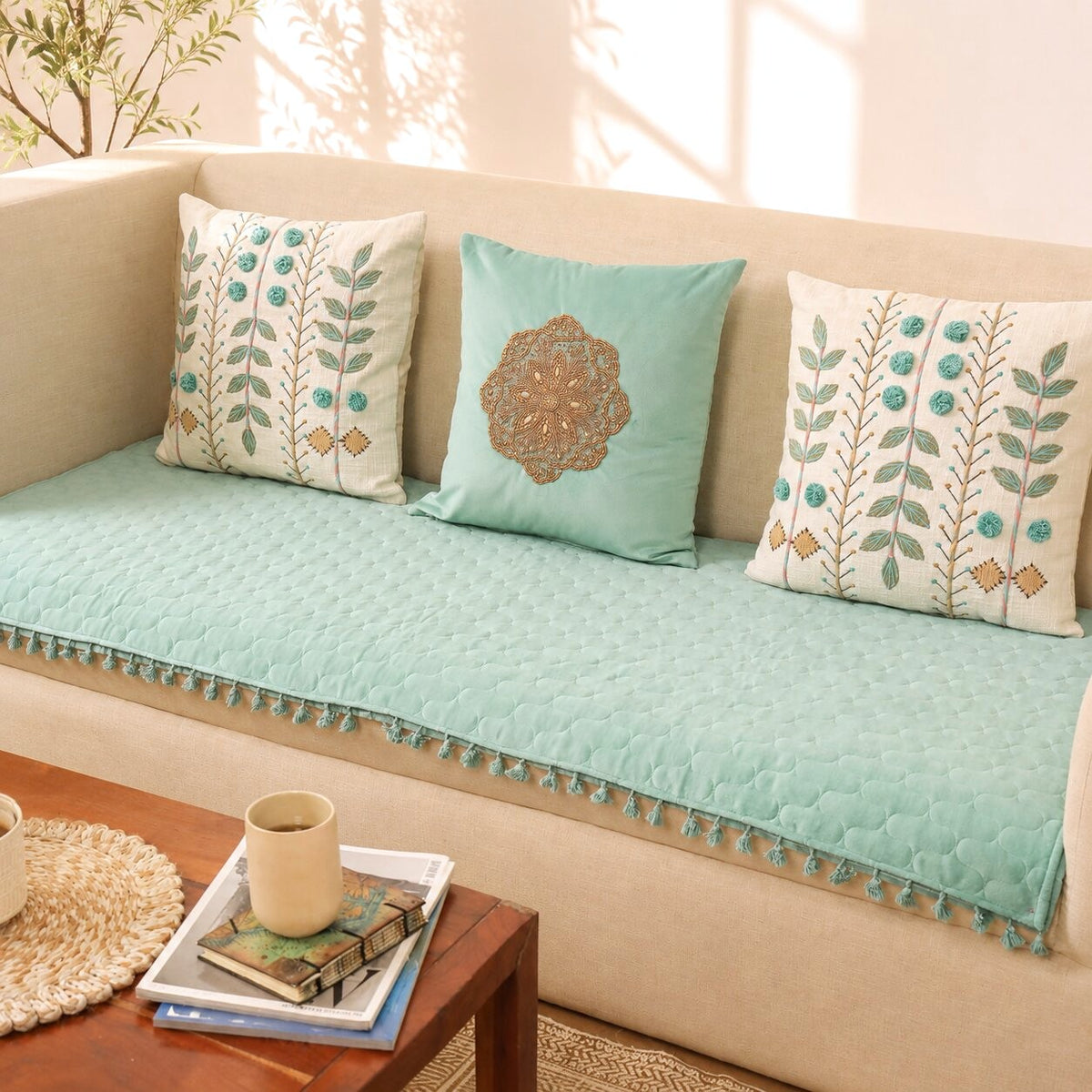 Tranquil Tide Living Room Setup