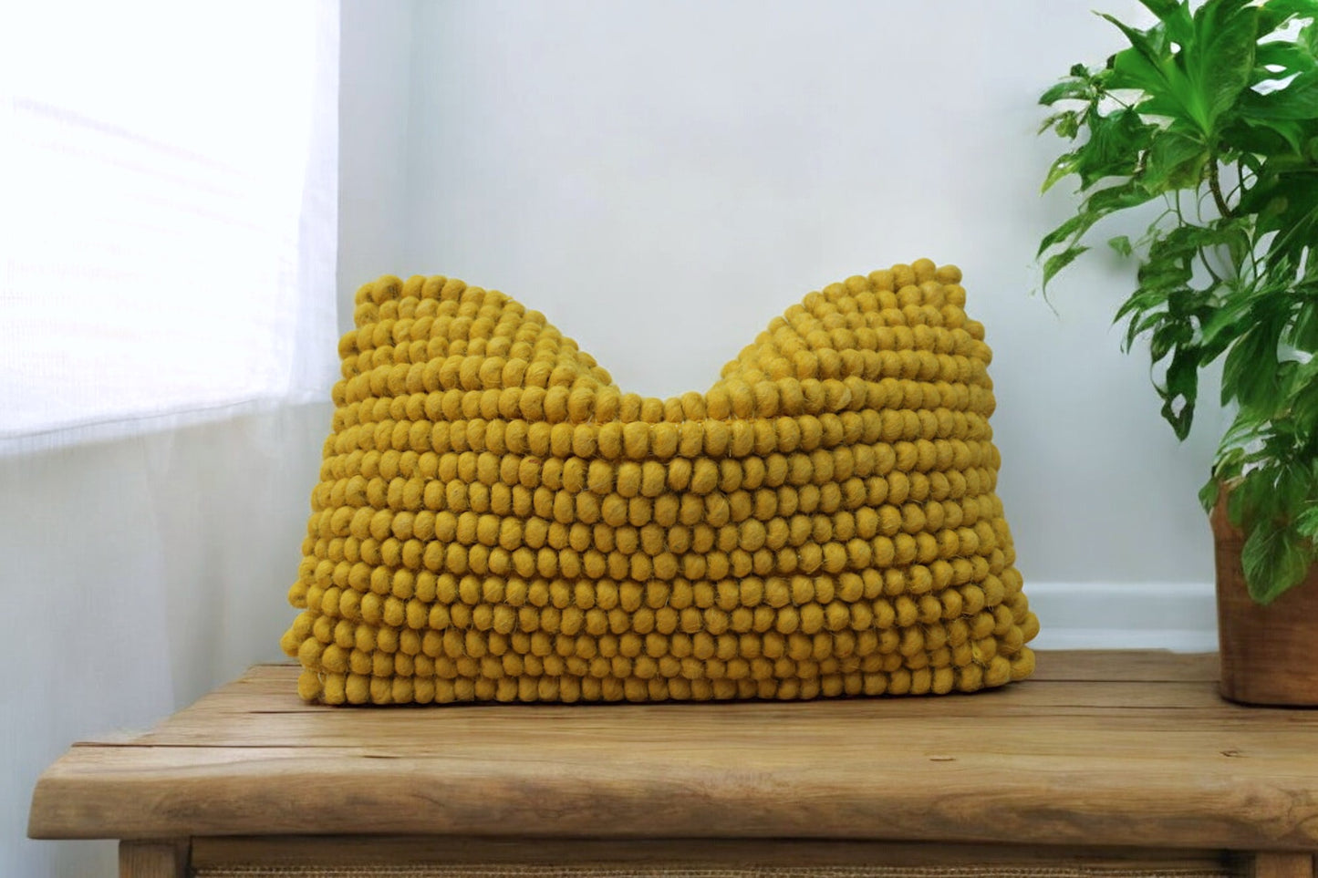 Handmade pillow cover for home decor