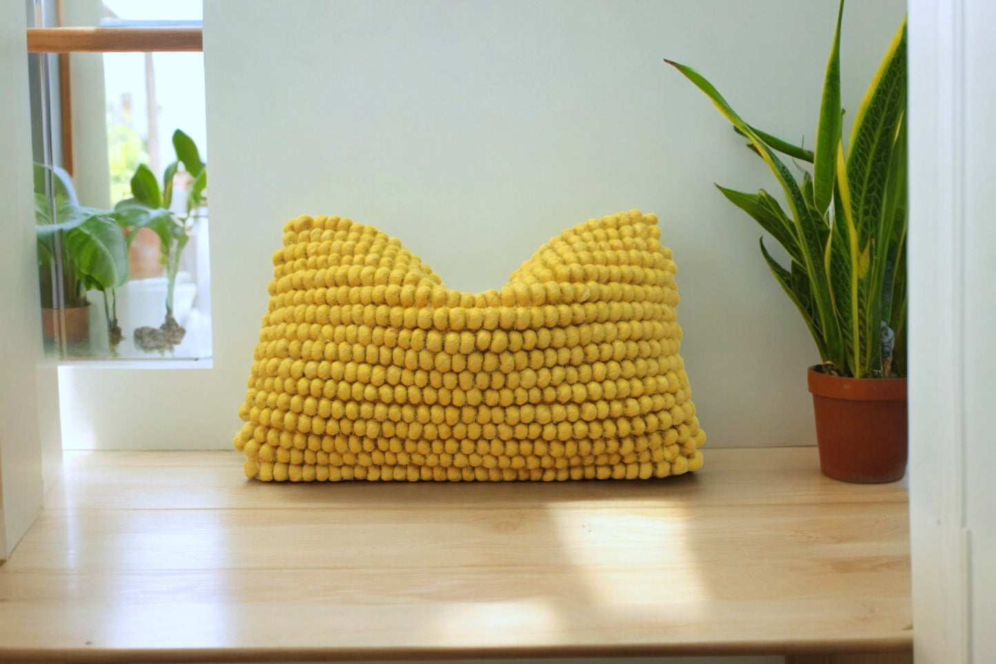 Handmade pillow cover for home decor