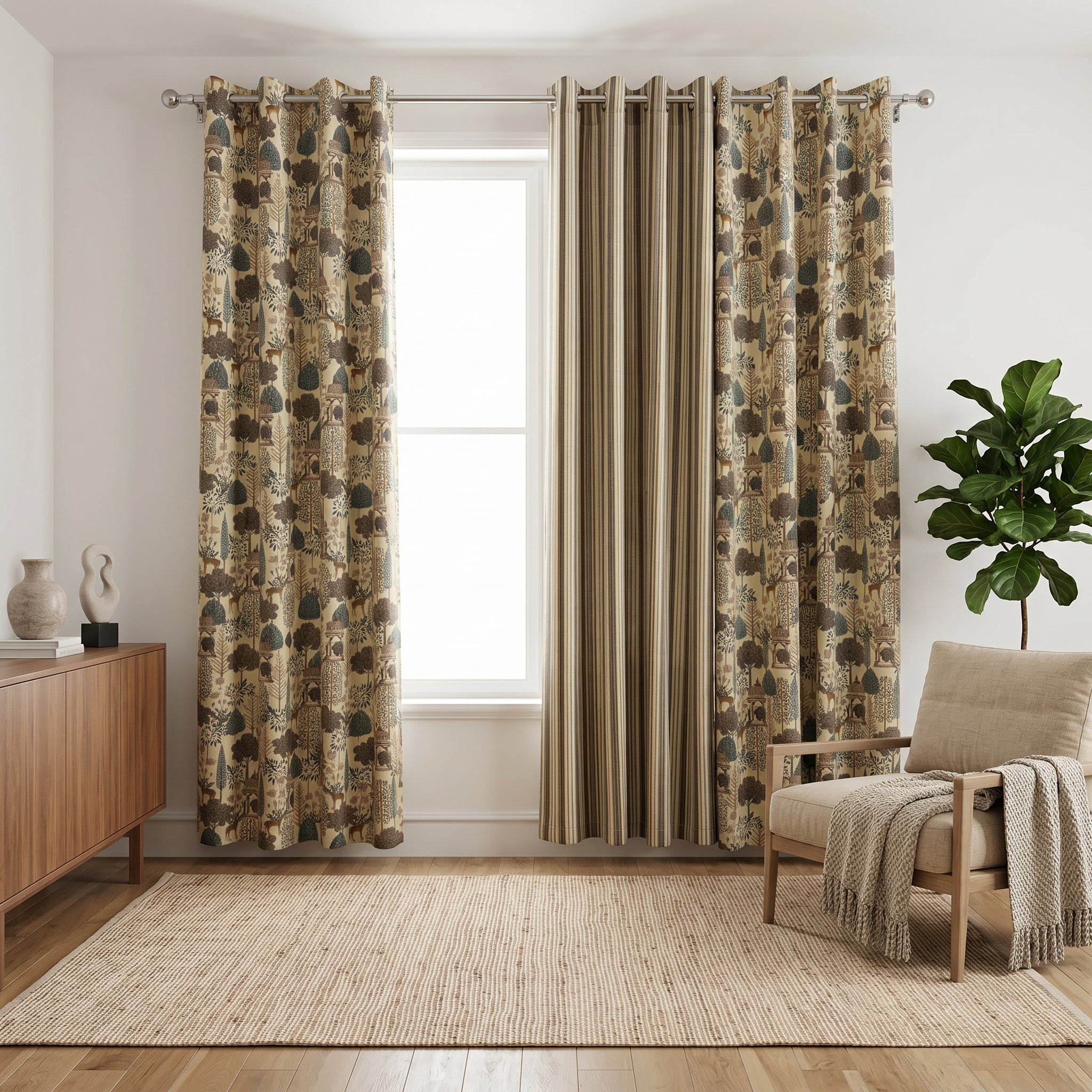 Aranya Printed Curtain