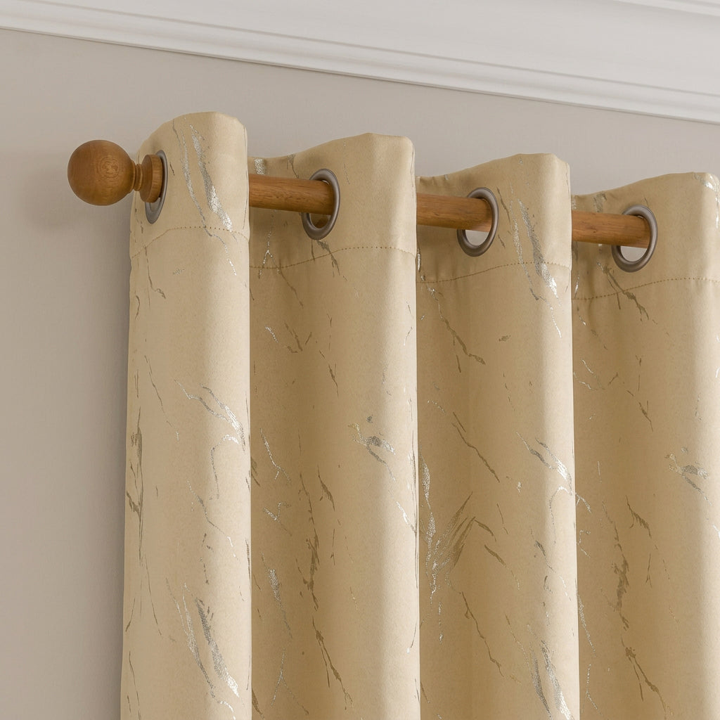 Gleam Foil Blackout Curtain