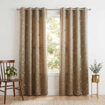 Pebblure Gleam Blackout Curtain