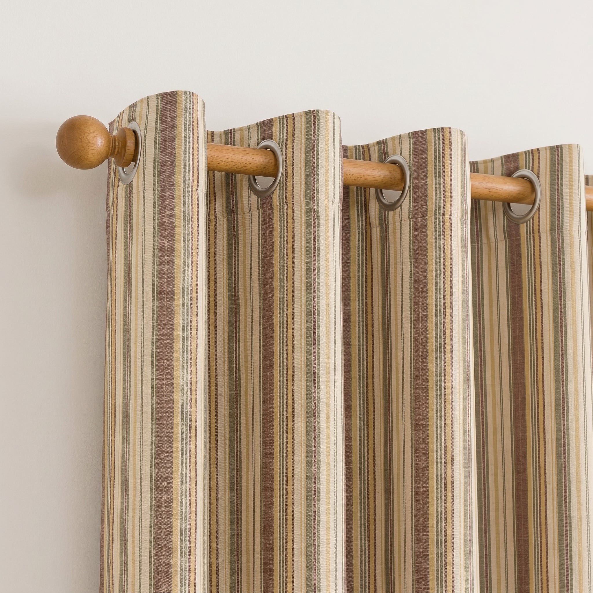 Striata Linen Blend Curtain