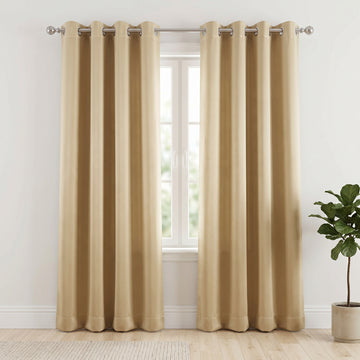 Velora Matte Blackout Curtain