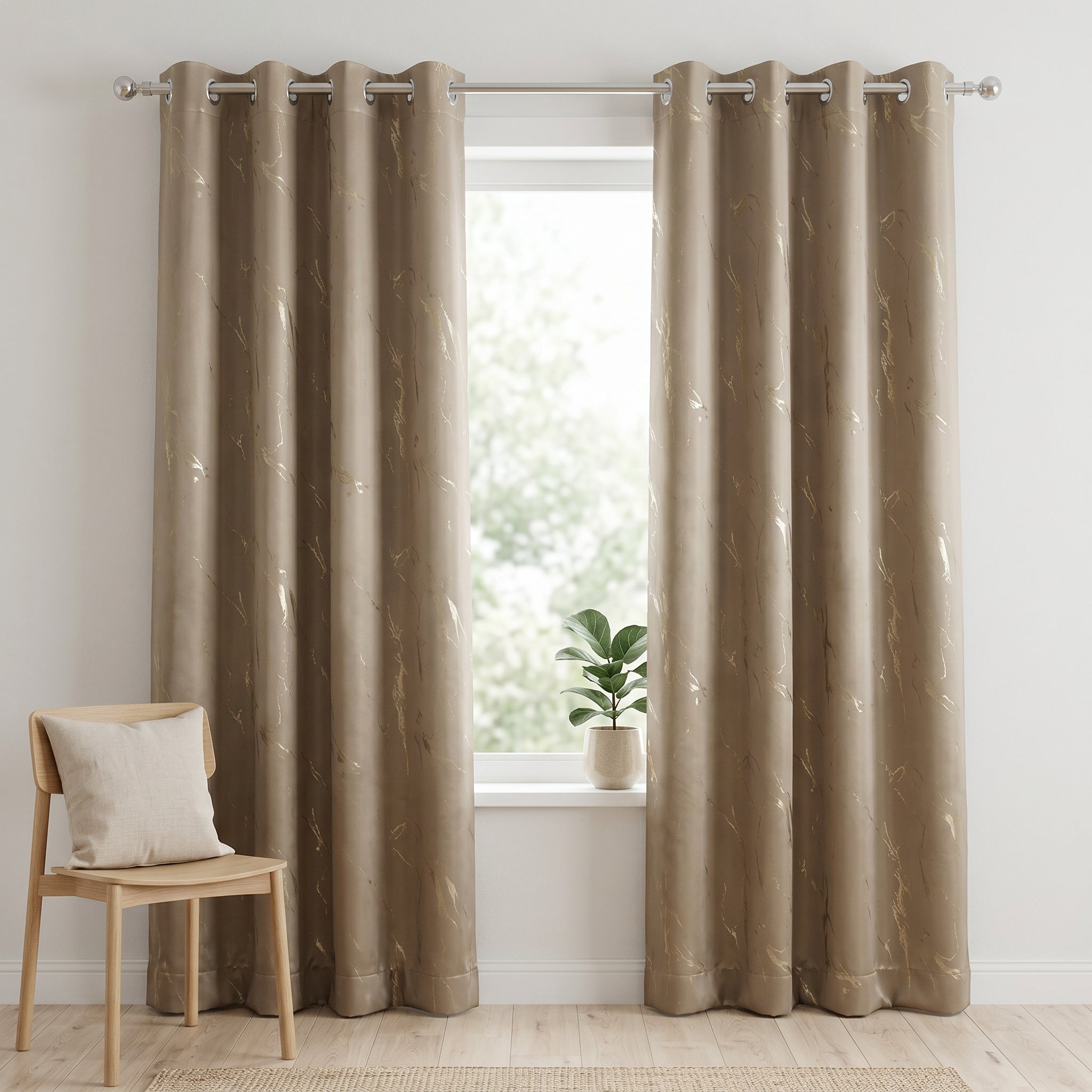 Emberline Gleam Blackout Curtain