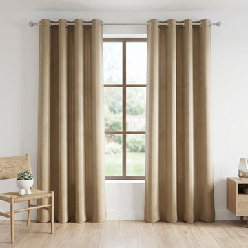 Terraease Matte Blackout Curtain