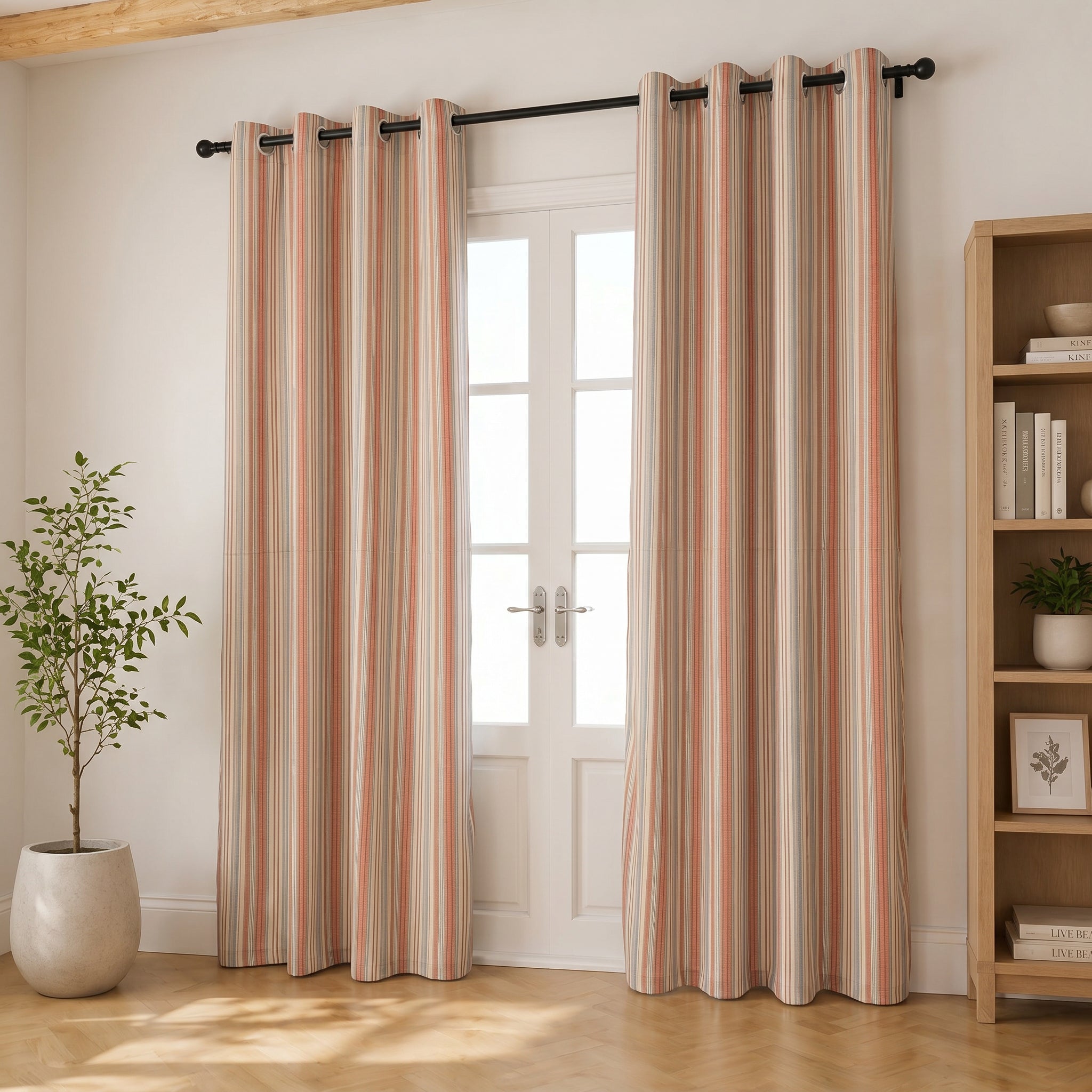 Serra Striped Curtain
