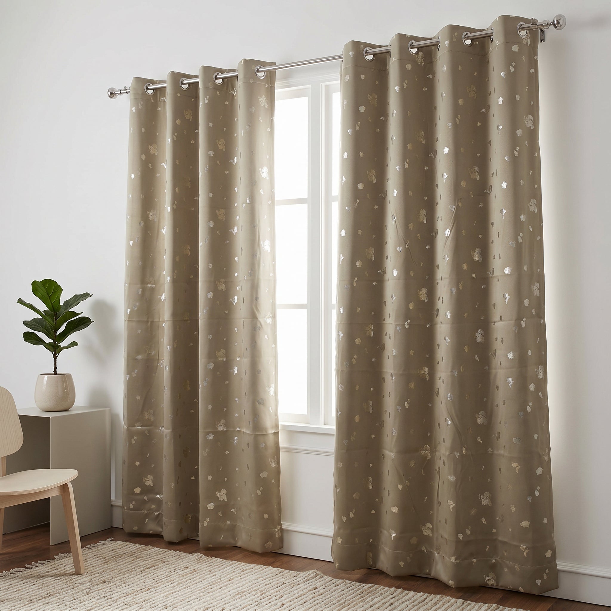 Pebblure Gleam Blackout Curtain