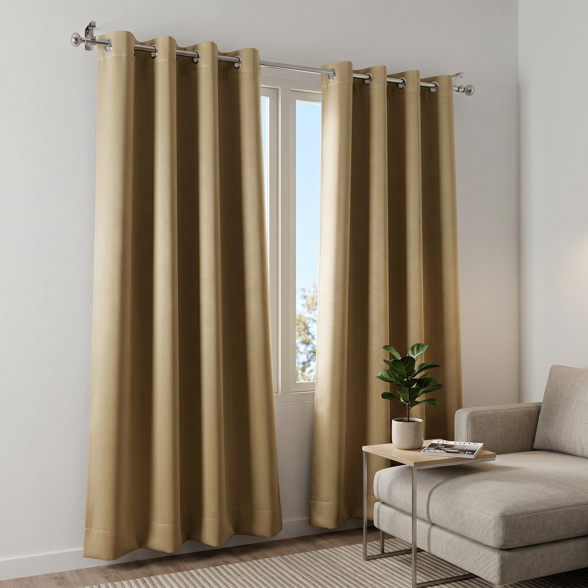 Velora Matte Blackout Curtain