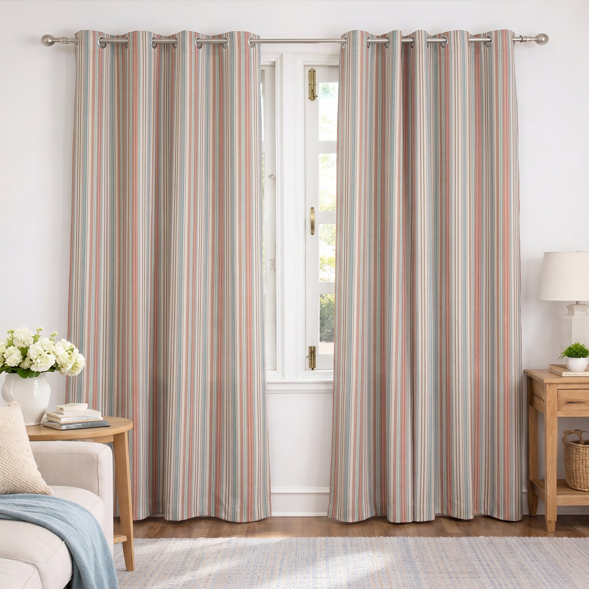 Serra Striped Curtain