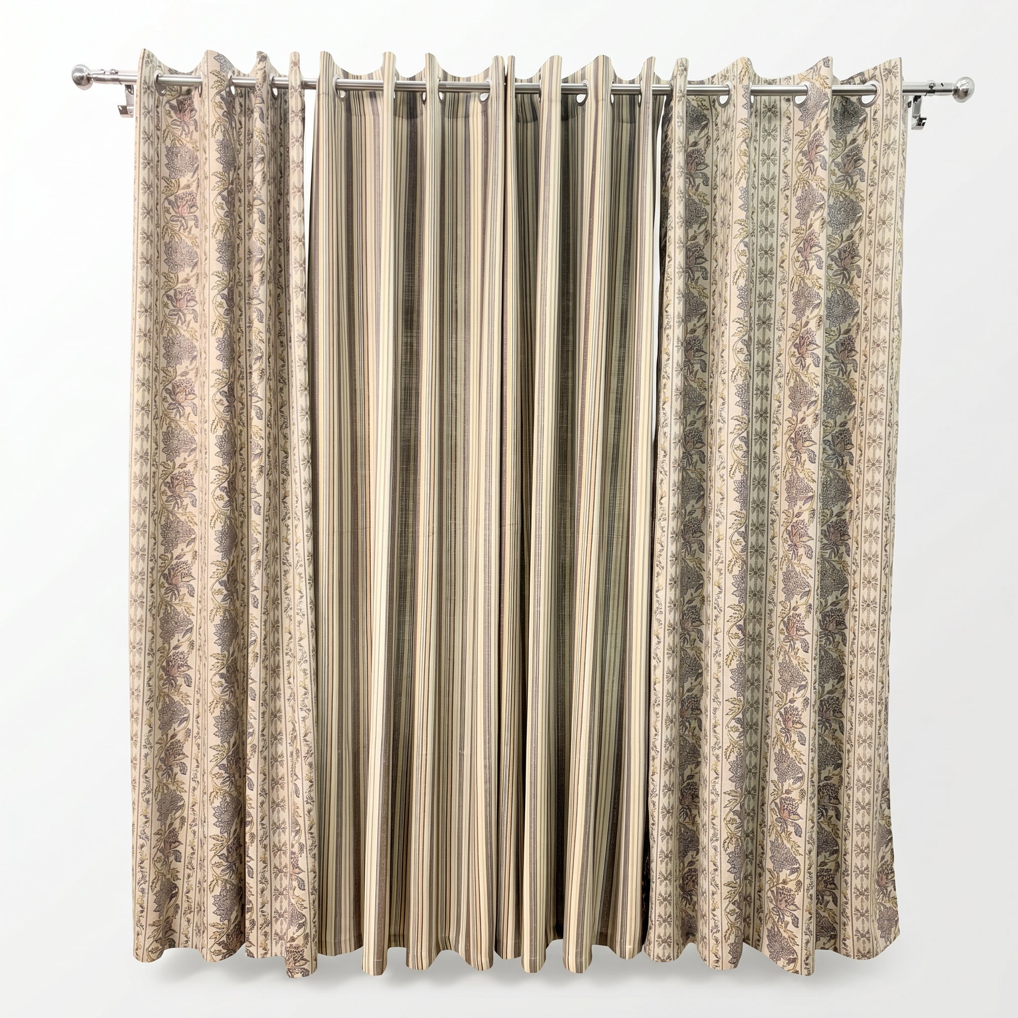 Floriva Linen Blend Curtain