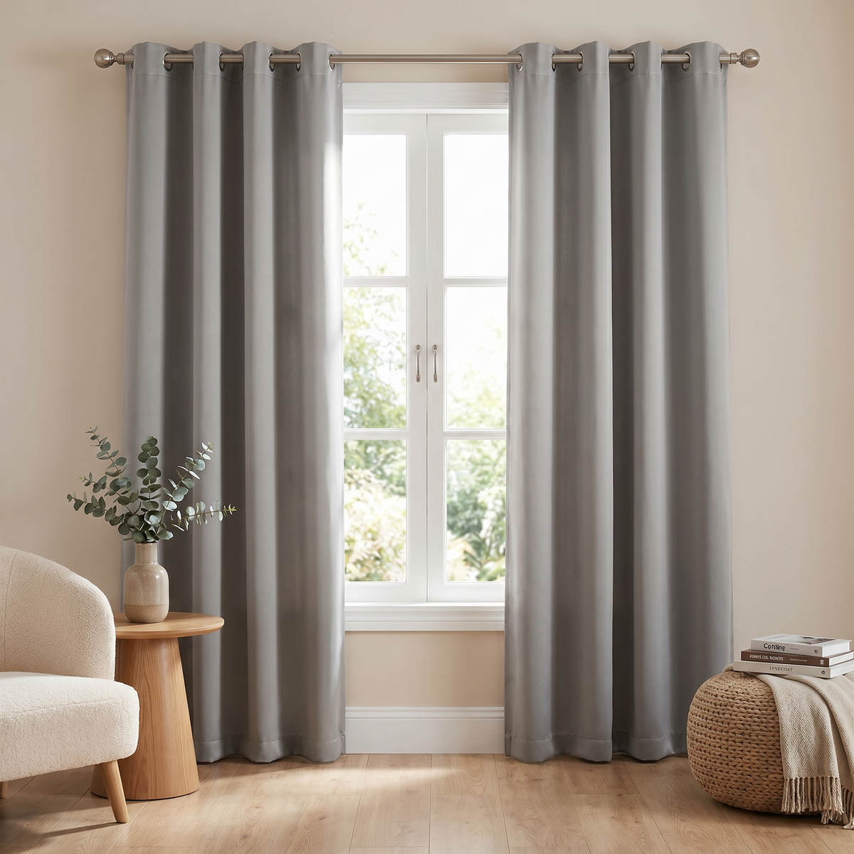 Silvre Matte Blackout Curtain