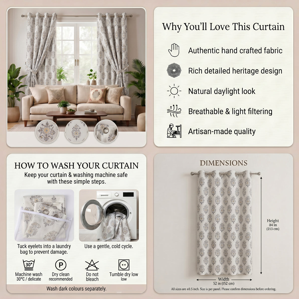 Eloria Sheer Curtain